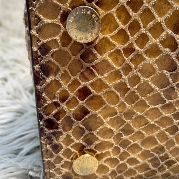 Michael Kors Selma Python Satchel - Picture 13 of 16